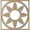Ekena Millwork Blume Wood Fretwork Pierced Ceiling Medallion, Birch, 20"OD x 7"ID x 3/8"T CMWP20X20X0375BLBI - alternate 4